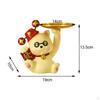 Kat Beeldje Bureau Organizer Ornament Diversen Container Woondecoratie Sleutel Opbergbakje met voor
