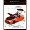 1/18 BENZ AMG cool sports car alloy model, cool sound and light, simulated interior, restore details, exquisite desktop ornaments