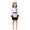 Disfraz de Chef de Halloween para Niños Cosplay Traje de Juego de Rol para Hornear Unisex Escenario de Actuación