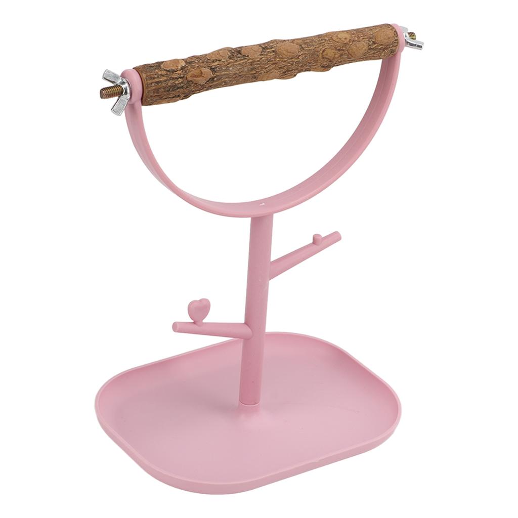 Bird Stand Tabletop Portable Parrots Play Training Tabletop Perch for Small Medium Parrots