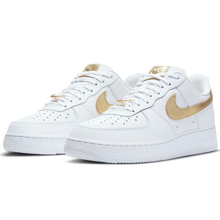 Nike Air Force 1 Low White Metallic Gold 2020 DC2181-100