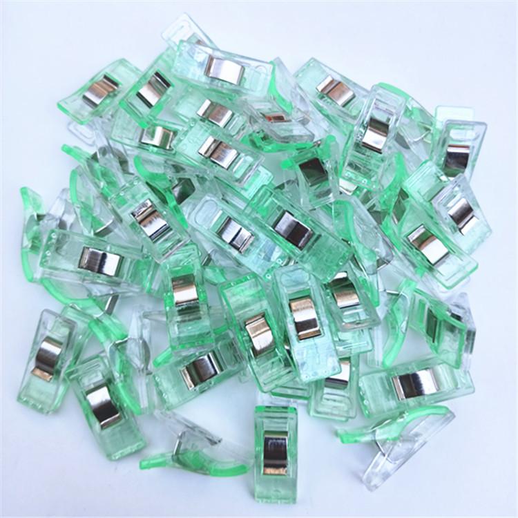 

Многоцелевые швейные зажимы Разноцветные зажимы для переплета Пластиковые зажимы для рукоделия Зажимы для квилтинга Швейные зажимы для DIY шитья Переплета 50Pcs