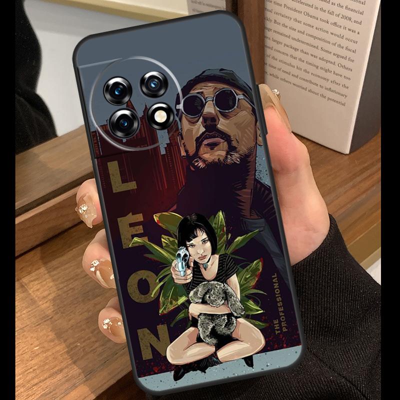 

Retro Leon The Professional Case For OnePlus 15 R 13T 13R 12R 10T 8T 13 12 11 9 10 Pro Nord 5 CE 4 2 3 Lite N20 N30 Cover OnePlus 15R
