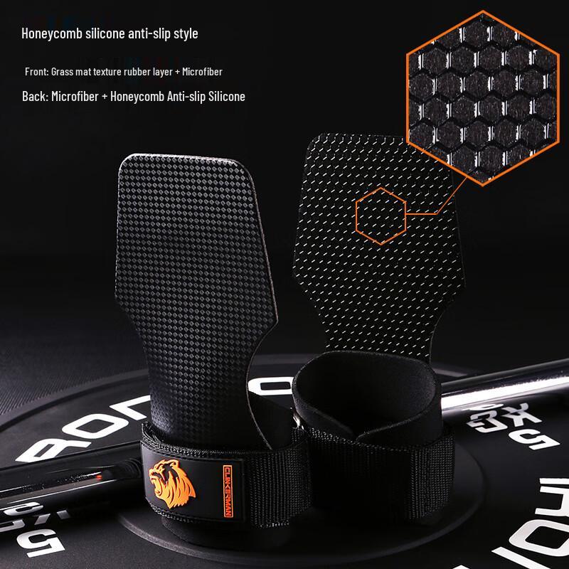 Fitness Anti-Slip Silicone Palm & Wrist Support Straps