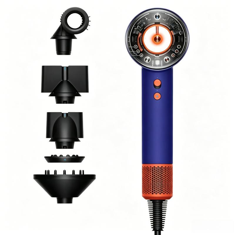 Ionic Supersonic Nural HD16 Blow Dryer Vinca Blue Hair Dryer