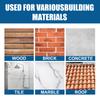 JUE-FISH Transparent Waterproof Adhesive Transparent Waterproof Coating Bathroom Balcony Brick Free Roof Leak Proof Adhesive