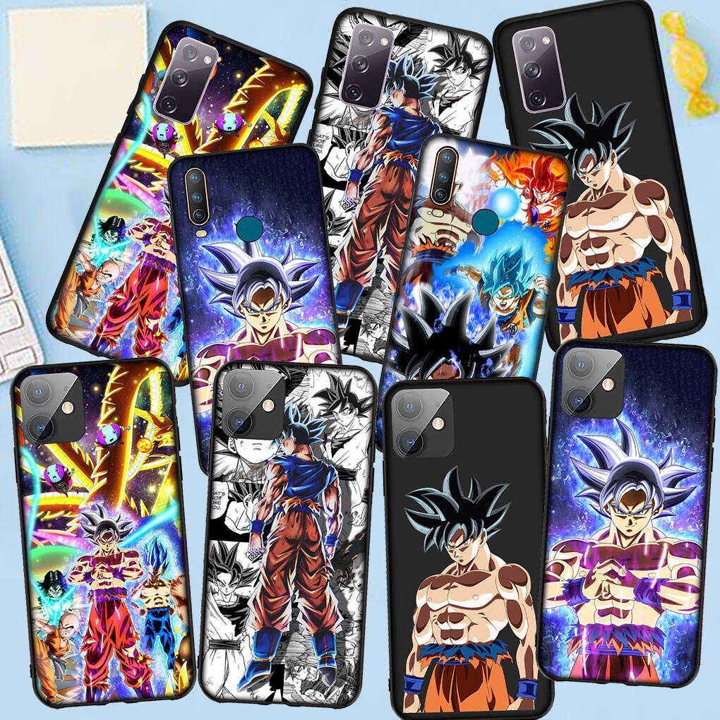 Phone Case for iPhone 17 15 16 Plus Redmi Note 14 12 11 13 Pro Max Huawei P30 P20 Lite OPPO A60 A40 A80 A18 A16 A54 Wallpaper Dragon Ball Z Goku Cover