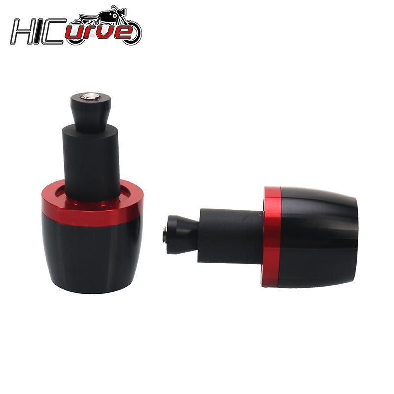 For DUCATI Monster 695 696 796 797 821 1200 DIAVEL XDIAVEL 1200S Motorcycle CNC End Plug Slider Handlebar Grips Ends Caps Cover