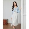 IEF Aiyifu Petite 2026 Knitted Cardigan Floral Dress Set