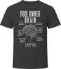 Pool Owner Brain Funny Pool Owner T Shirt