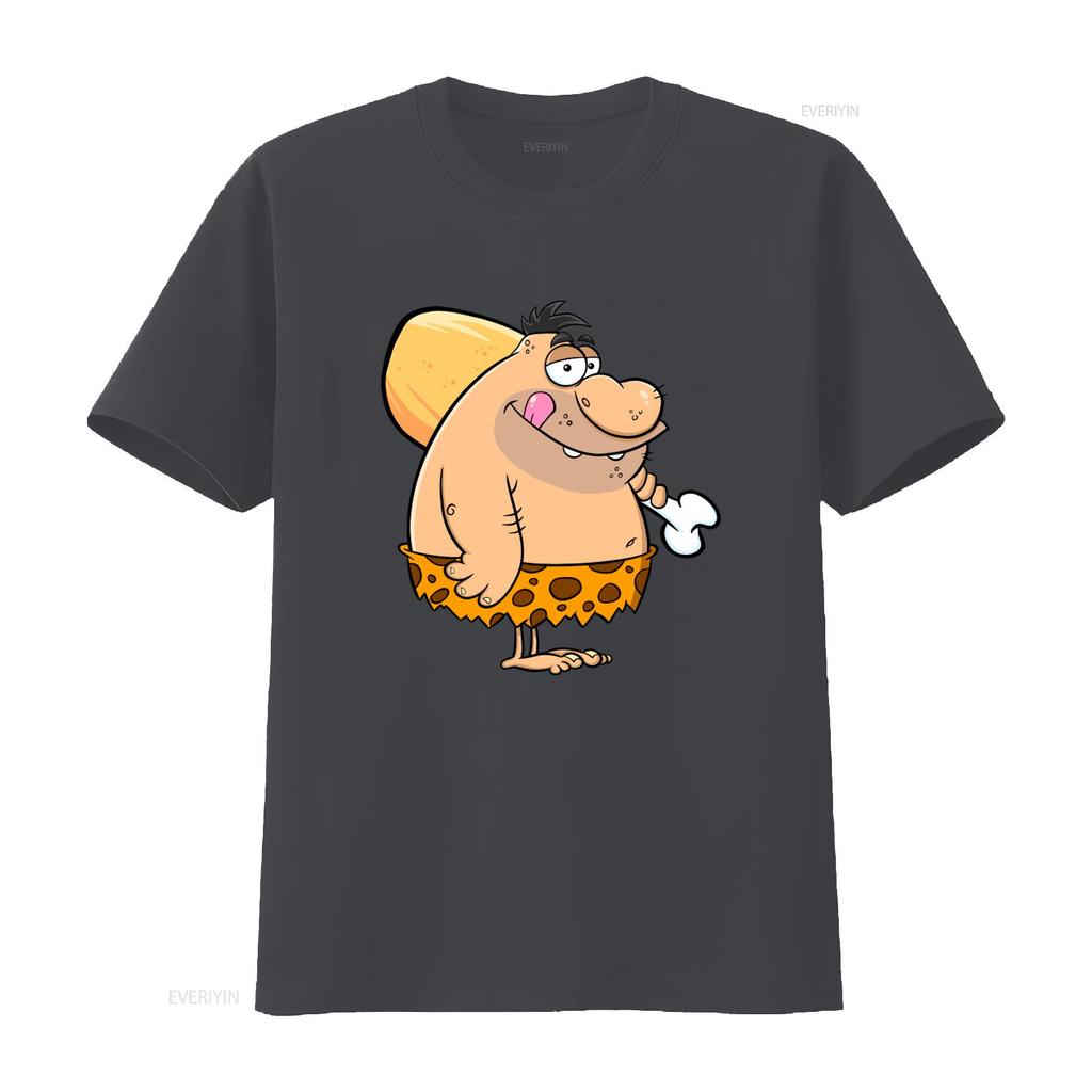 Funny Stone Age Ancient Caveunisex Prehistoric Neanderthal T Shirt For Kids Boys Girls Unique Print Design Vintage Fashion