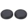 2PCS Lens Rear Caps ABS Plastic Snap On Lens Back Cover Replacement for GFX Series SLR Cameras