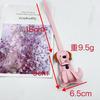 New Pu Handmade Labrador Dog Pendant Car Leather Puppy Bag Pendant Pendant Exquisite Jewelry Cute Bag Charm