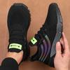 Men's Running Shoes Woven Mesh Breathable Shoes Summer New Sports Leisure Shoes Lightweight Comfortable Non Slip Travel Shoes