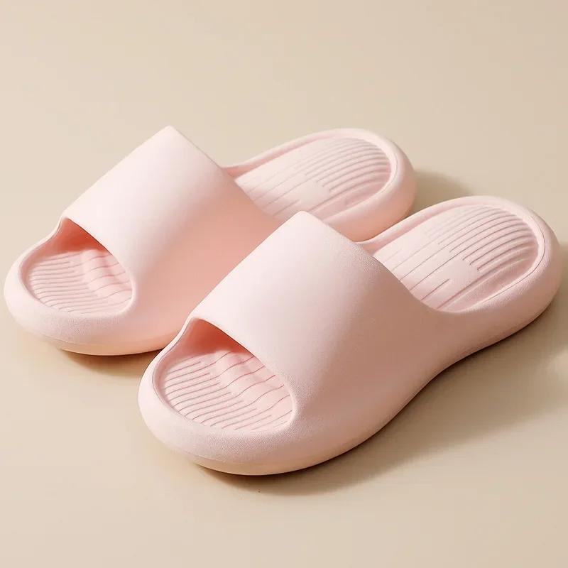 

trend Comfortable and Elegant Women s Shoes Slides 2024 Summer Women Slippers Couple Men s Sandals Indoor Bathroom Slipper 44
