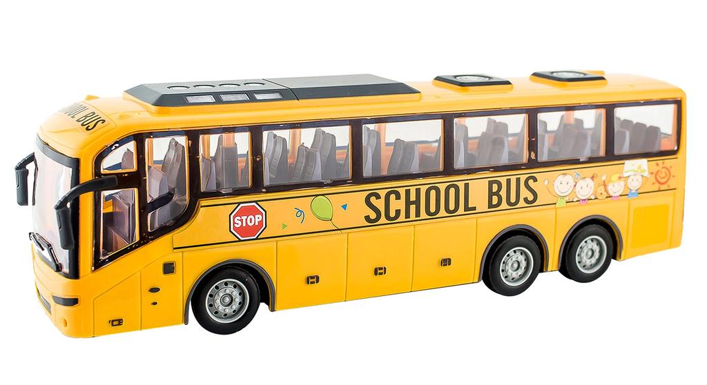 Doyusha 27MHz 1/30 Scale School Bus Electric Radio Control Model QH866-1-D