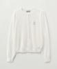 Satur (W) Sheer Linen Long Sleeve Cardigan Cream