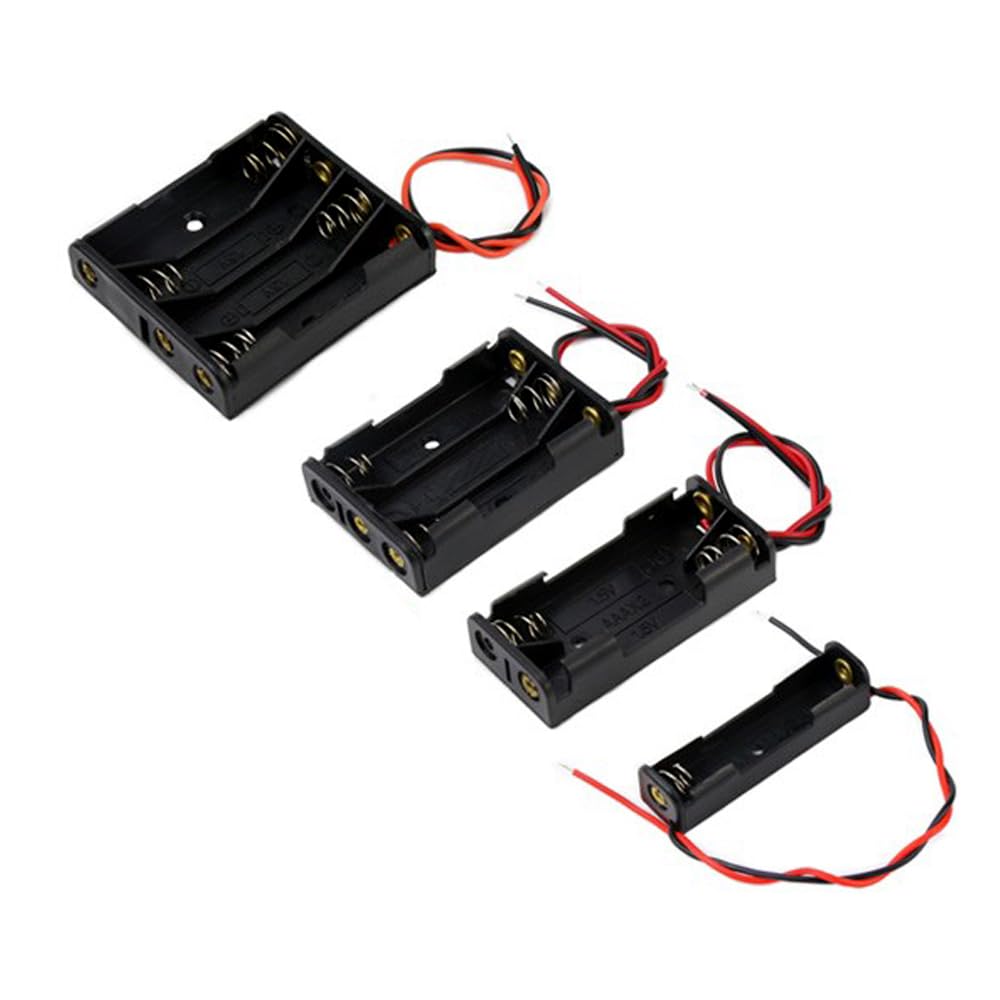Samcos Set of 8 for AAA Batteries 1.5V Battery Box