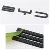 Per BYD SEAl DOLPHIN Accessori Auto Paraurti Anteriore Emblema Badge Decalcomania Nero Carbonio Adesivo di Modifica