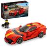 LEGO Speed Champions Ferrari 812 Competizione Toy Playset 76914 Vehicle Car Minifigure Gift for Boys Girls Children 9-11 Years Old