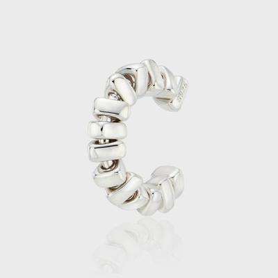 NORMALLEE [Silver 925] Glitter Pebble Ear Cuff