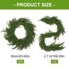 Christmas Norfolk Pine Garlands Real Touch Pine Artificial Garland Faux Greenery Garland Winter Christmas Garland for Table Xmas