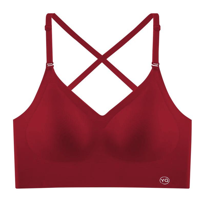 Women S U Back Bra Padded Push Up One Piece Tank Top
