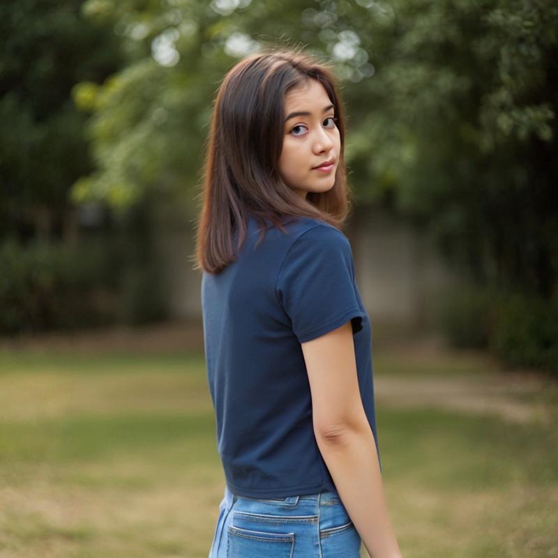 Nike Fashion Comfortable Skin-Friendly Korean Style Short Sleeve T-Shirt Kids tops Dark-Blue 3Z3B3SATY-NYY