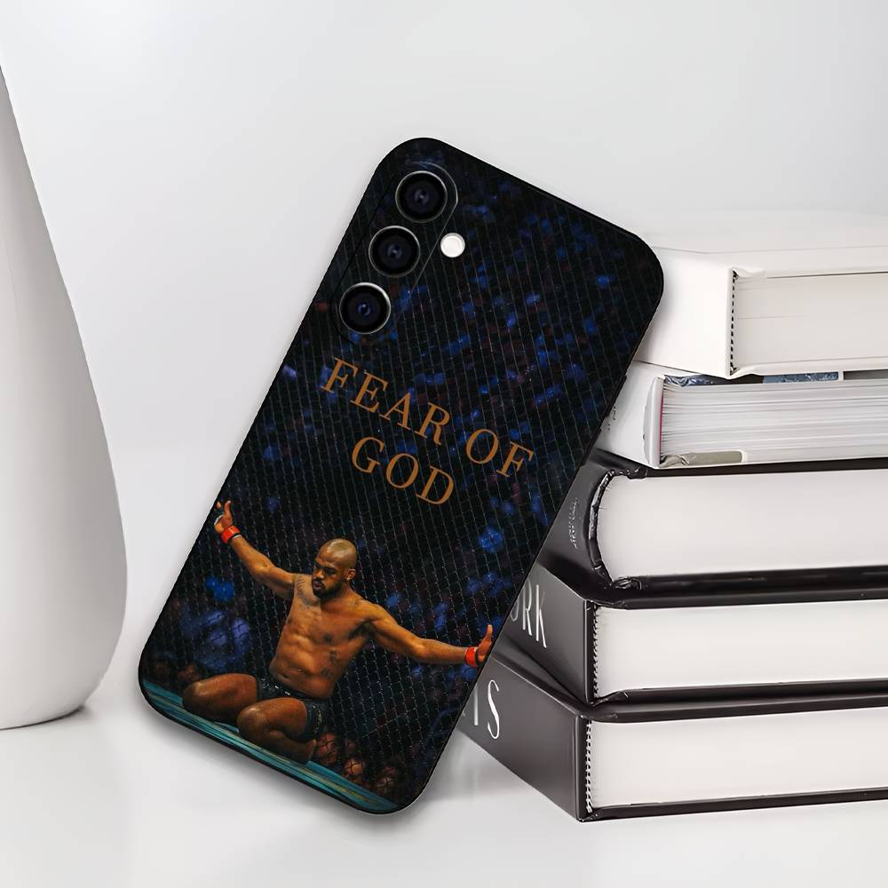 Boxen J-Jon J-Jones Bones Handyhülle Silikon Weich Für Samsung Galaxy A73,A72,A71,A70,A53,A52,A51
