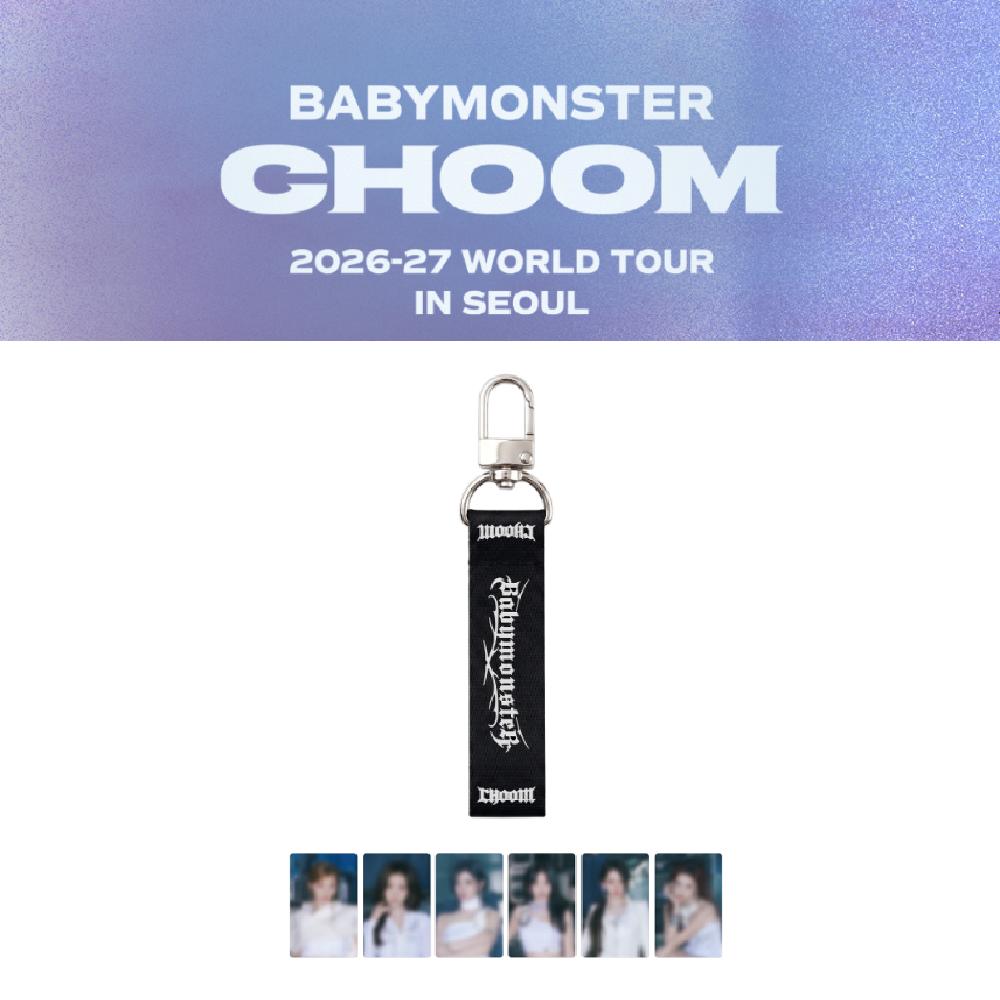 2026~27 Мировой тур BABYMONSTER CHOOM в СЕУЛЕ Мини-слоган Брелок