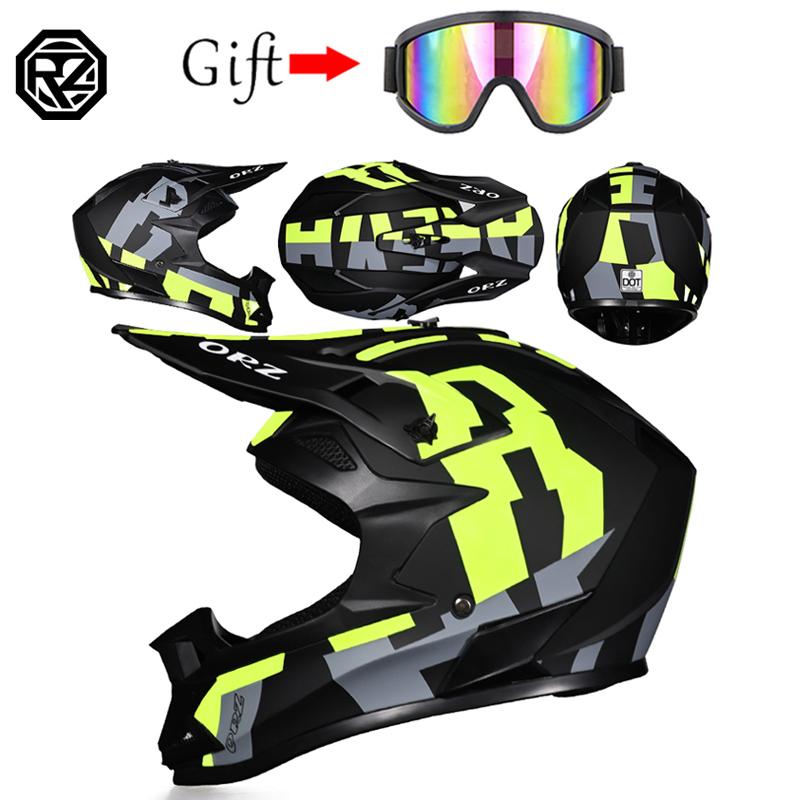 Professional Racing Motocross Helmet Off Road Helmet Motorcycle Off-Road Cartoon Childrenr ATV Motorcycle MTB Helmet