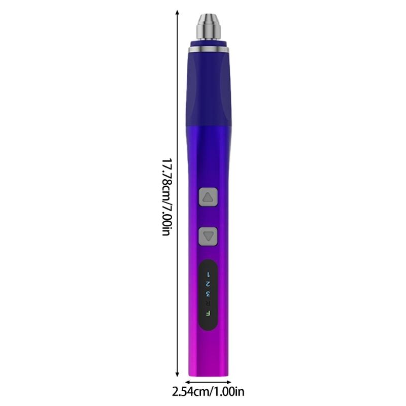 3 Speeds Adjustable Bidirectional Engraving Tool Featuring Metal Body Low Noise Design Beginner Friendly