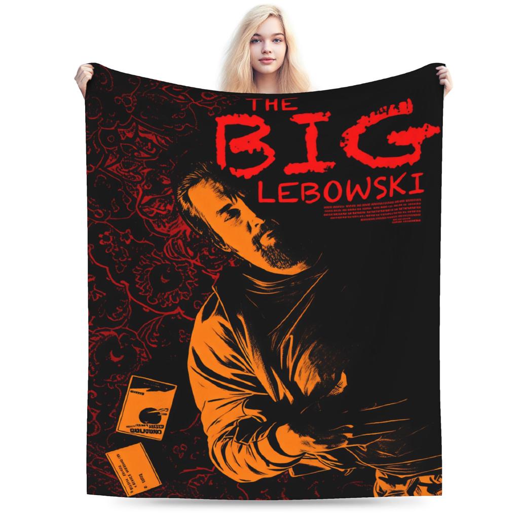Superweiche Decken Mädchen Jungen Picknick The Dude Big Lebowski Überwurf Flanell Tagesdecke für Couch Sessel Sofa Bett Sofa Bett