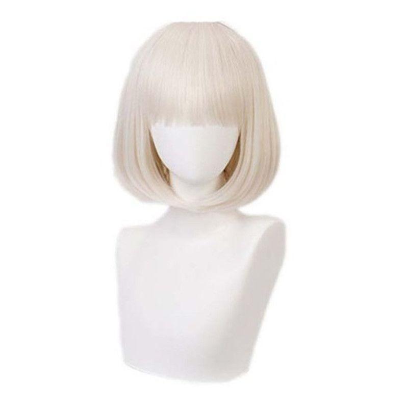 Anime Beastars Haru Cosplay Costume White Rabbit Fancy School Uniform Wig Suit