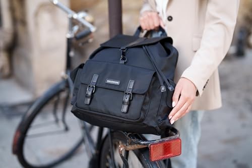 Moleskine Backpack (Small), Black, ET23TLEGBKSBK, Fits 13-inch Laptop, Business Backpack, Town Backpack