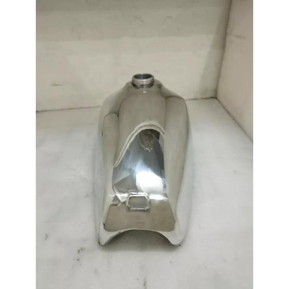 Yamaha YZ125 Chrome Steel Petrol Gas Fuel Tank 1977-78 |Fit For