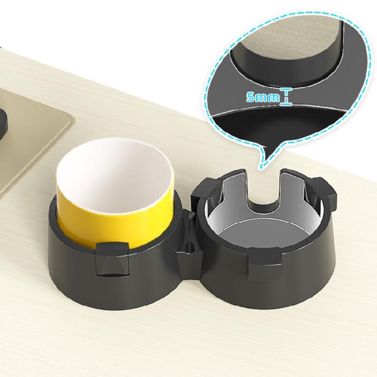 Cup Holder for Bedsides Tables and Workstations Spillproof Plastic Cup Stand Waterproof Office Coffee Mug Rack