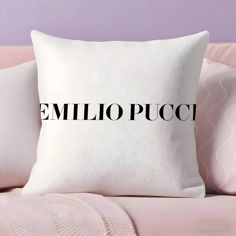 Fashion E-Emilio-O P-Pucci Pillow Case  Ultra Soft Skin Friendly Fabric Cloud Like Comfort & Concealed Zipper