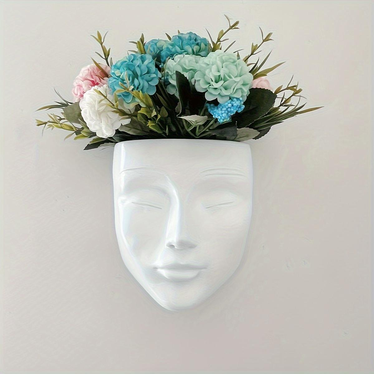 

Female Face with Drainage HoleFemale Face Shape PlanterResin PlanterSculptureDecorationIndoorOutdoorPlant Planter