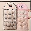 Wall Mounted Underwear Storage Hanging Bag Foldable Mesh Storage Bag  Wardrobe
