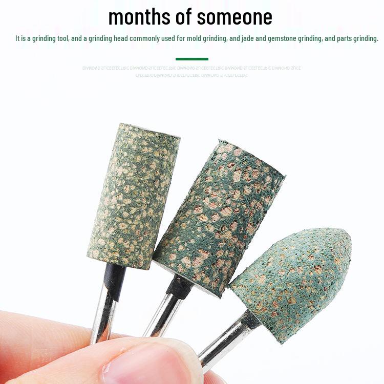 Sesame Rubber Grinding & Polishing Head for Deburring Jade and Metal