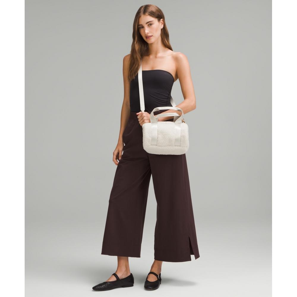 Lululemon Fleece Mini Duffle Bag 5l Bone Gold