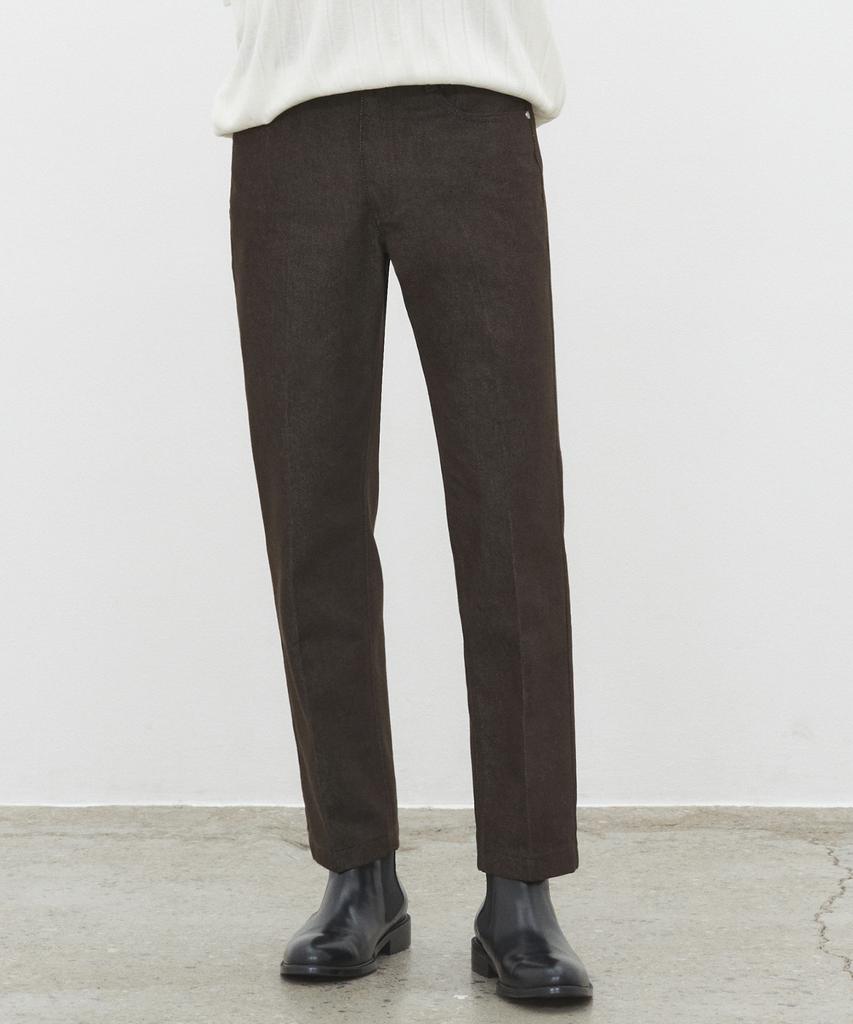 DECET Dawn Cropped Tapered Jeans Dcpt001Cpbrown
