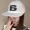 Spring And Summer Quick-Drying Polka Dot Letter Love Embroidery Baseball Cap For Men And Women Breathable Flat-Brimmed Niche Peaked Cap