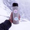 52pcs Christmas Snowflake Stickers: Waterproof, Removable Window Decor for Home & Shop