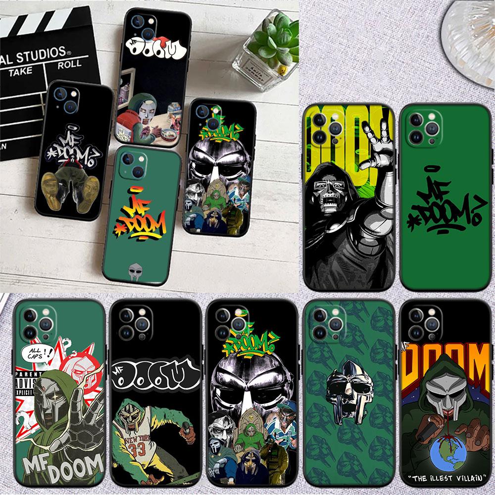 LO61 MF DOOM Soft Shell Phone Case for Samsung Galaxy Note 10 20 S23 S24 S25 Ultra FE Plus Edge Lite A02S A35 A07 A17