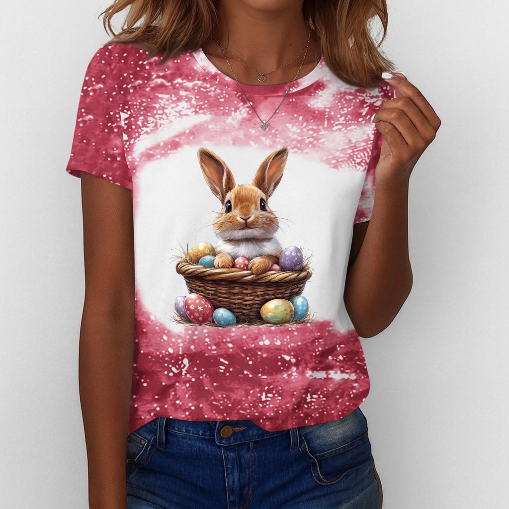 Women's T Shirt Tee Print Short Sleeve Daily Weekend Fashion Basic Regular Top  St. Patrick's Day