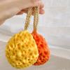 Honeycomb Massage Brush Soft Cleaning Brush Mini Sponge Bath Ball  Women