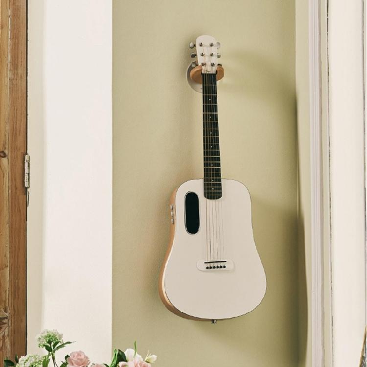 Multipurpose Wooden Wall Hook For Musical Instruments Modern Home Decoration Effortlessly Installation Clutter
