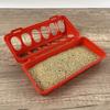 Automatic Chicken Feeder for Quail&Button Quail-Small Poultry Food Container  Anti-Spill Design Portable Bird Feeder for Hens